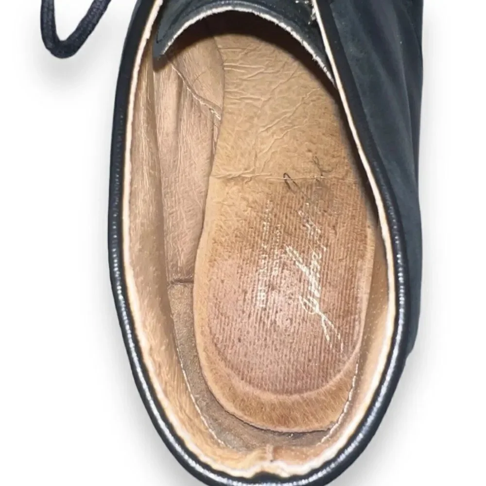 Frye‎ James Chukka Boots Black Leather 3487880 Men's 11.5 D